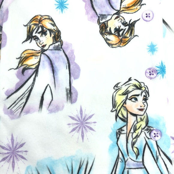 DISNEY | Frozen 2 Button-Up Pajama Set - Picture 8 of 8